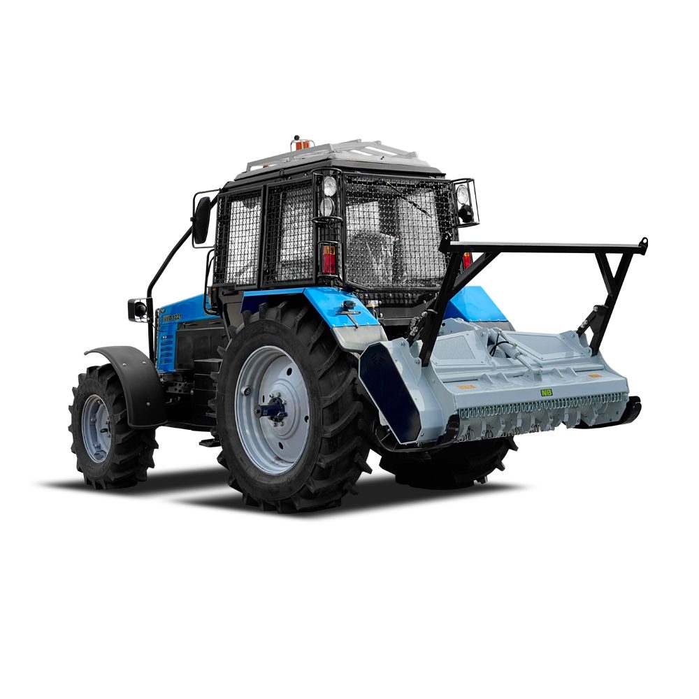 Беларус-МУЛ-1221 с мульчером NIUBO Mini Diamond